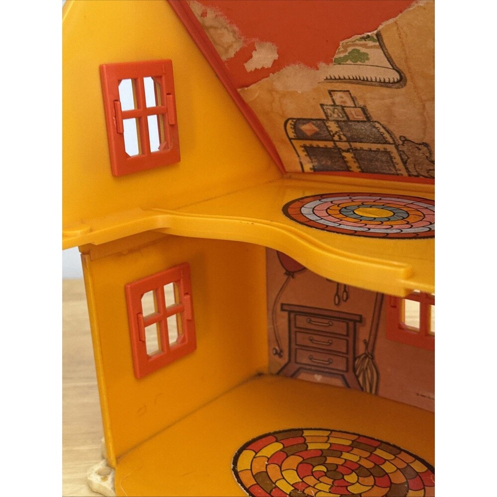 1973 Winnie the Pooh Weebles Playhouse Hasbro Vintage Toy For Parts - Picture 12 of 13